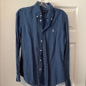 Polo by Ralph Lauren Navy Button Down Shirt